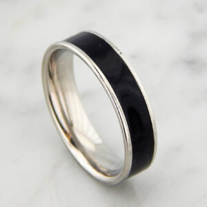 Anillo Acero esmaltado Varias Medidas