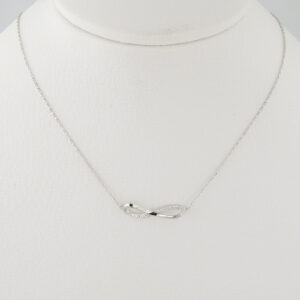 Collar Plata Infinito Cubic