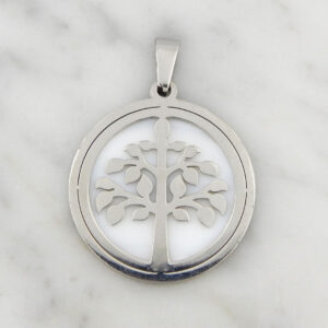 Dije Acero Árbol de la Vida