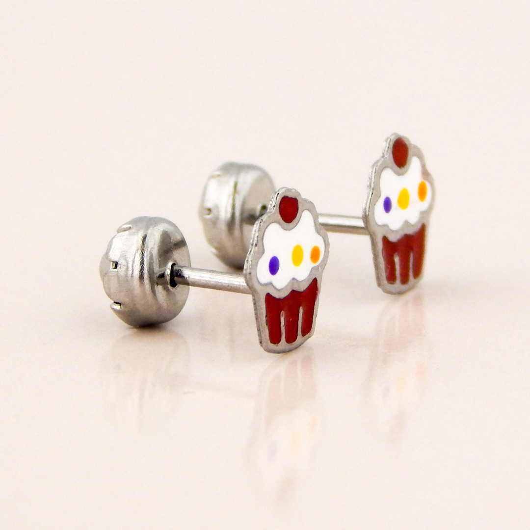 Aros Acero Abridores Muffin Rojo - Imagen 2