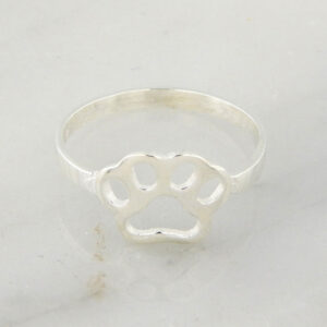 Anillo Plata Huellita