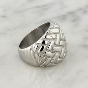 Anillo Acero Labrado