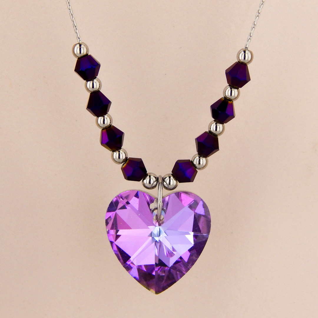 Collar Corazón (Varios Colores)