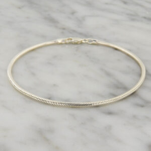 Pulsera Plata Cordón
