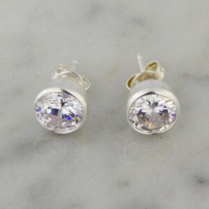 Aros Plata Cubic Susanito 7 mm