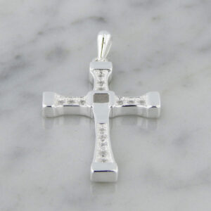 Dije Plata Cubic Cruz Toretto